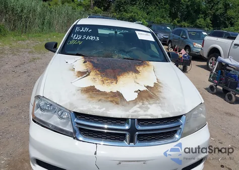 2014 Dodge Avenger Se z USA, uszkodzony, nr VIN 1C3CDZAB0EN190628